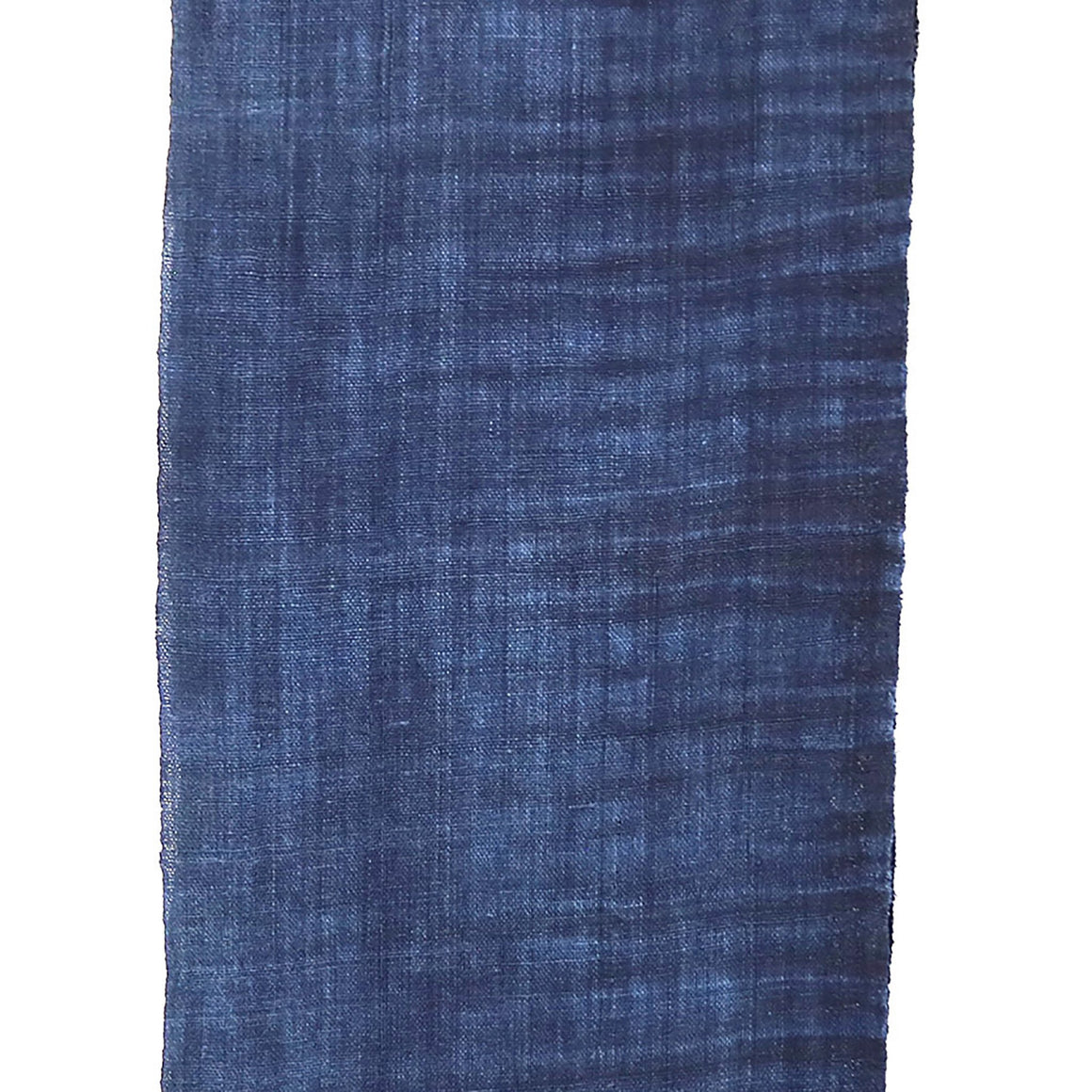 INDIGO BLUE HAND WOVEN ~ HAND DYED 100% RECYCLED HEMP SCARF SCARVES ZENZOEY JEWELRY & ACCESSORIES 
