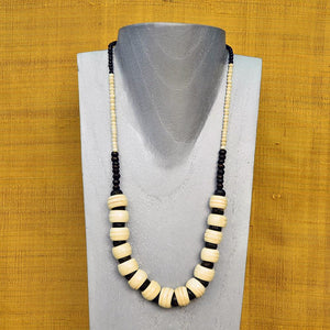 HAND CARVED BEADS SULAWESI NECKLACE IMPORTED NECKLACES ZENZOEY JEWELRY & ACCESSORIES 