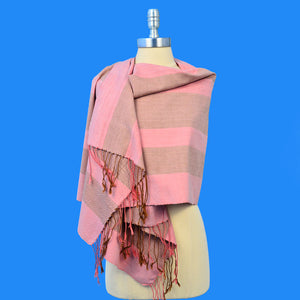 SANDSTONE 100% ORGANIC COTTON AND NATURAL DYED SCARF OR SHAWL SCARVES ZENZOEY JEWELRY & ACCESSORIES 